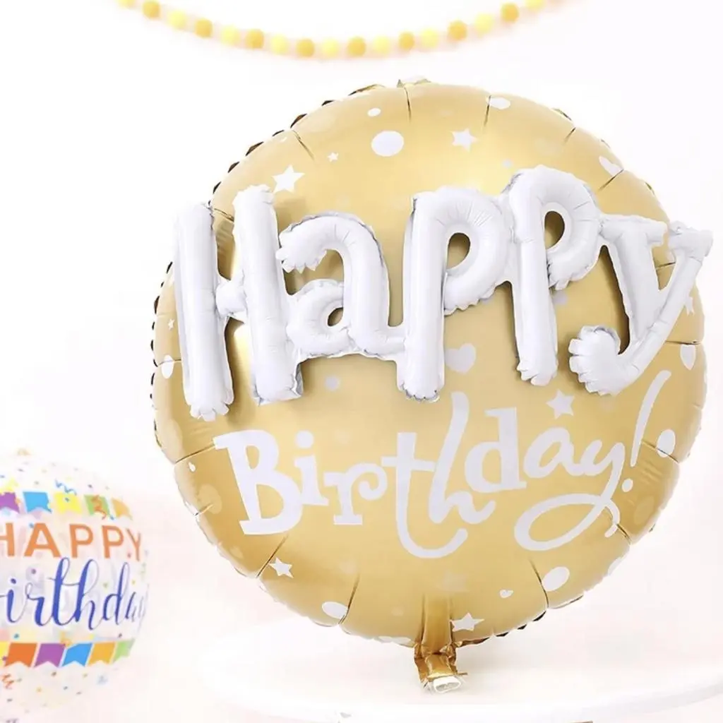 Golden Happy Birthday